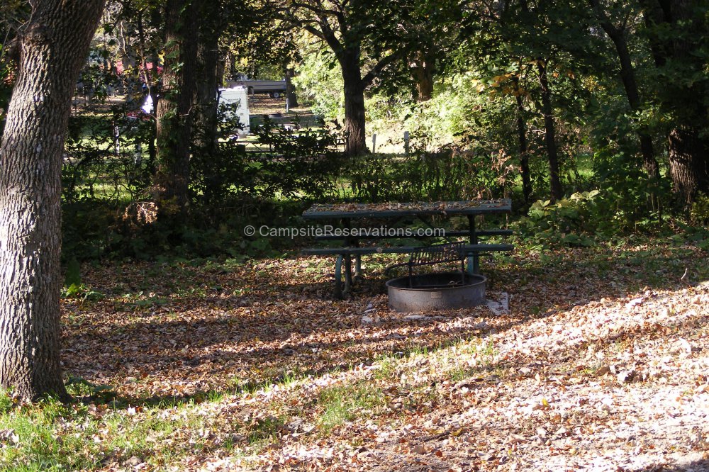 Campsite 081 in Marble Beach State Park Campground at Marble Beach